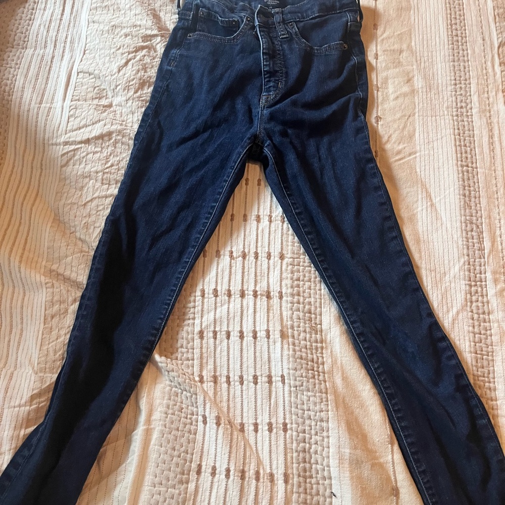J. Crew Blue Skinny Jeans Classic Style